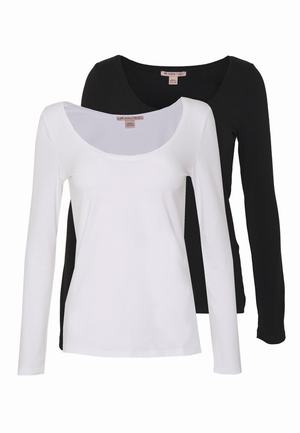 Women's Anna Field 2 PACK Tops Black | NRTWCUK-34