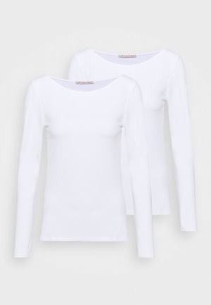 Women's Anna Field 2 PACK Tops White | ARCYLPK-04