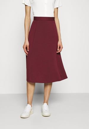 Women's Anna Field A line Skirts Burgundy | FXRBELZ-68