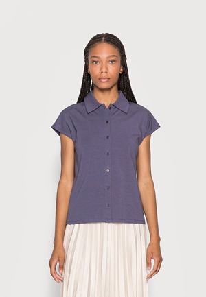 Women's Anna Field BASIC Blouse Blue | IOKTNXF-74