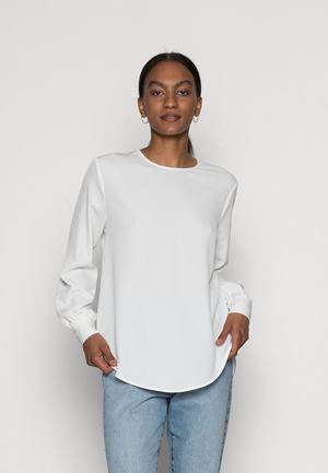 Women's Anna Field BASIC Blouse White | PWOJXHA-31