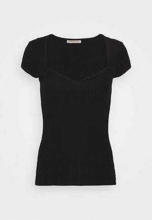 Women's Anna Field BASIC Shirts Black | ROLFGYB-95