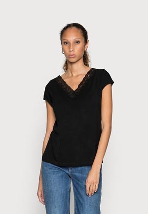 Women's Anna Field BASIC T Shirts Black | BMYCVFG-97