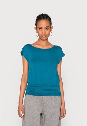 Women's Anna Field BASIC T Shirts Blue | IPULQNC-39