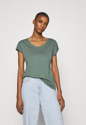 Women's Anna Field BASIC T Shirts Khaki | VEPCFKH-68