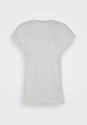 Women's Anna Field BASIC T Shirts Light Grey | GXBDOQJ-35