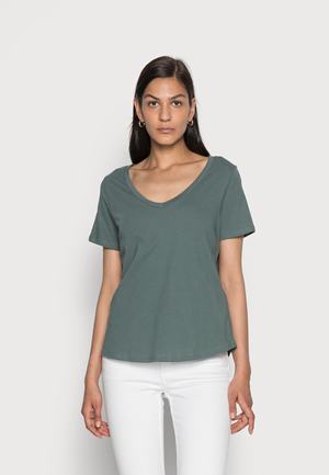 Women's Anna Field BASIC T Shirts Light Green | RSZTPWC-12