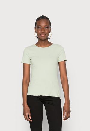 Women's Anna Field BASIC T Shirts Light Green | VWEZGOS-80