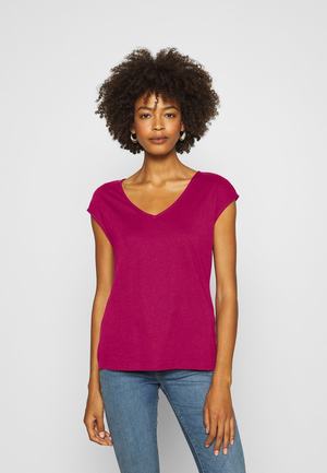 Women's Anna Field BASIC T Shirts Pink Red | YFANCHP-87