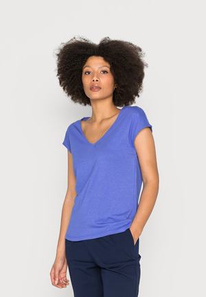 Women's Anna Field BASIC T Shirts Royal Blue | GNRPMKA-75