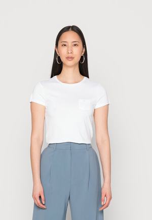 Women's Anna Field BASIC T Shirts White | GACLMRP-41