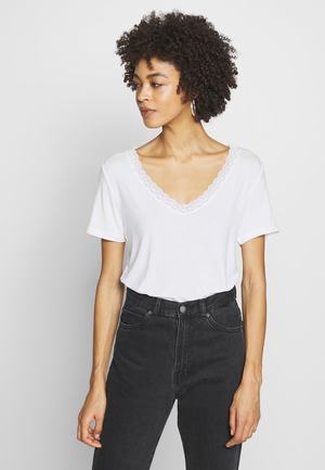 Women's Anna Field BASIC T Shirts White | LEOMSWQ-94