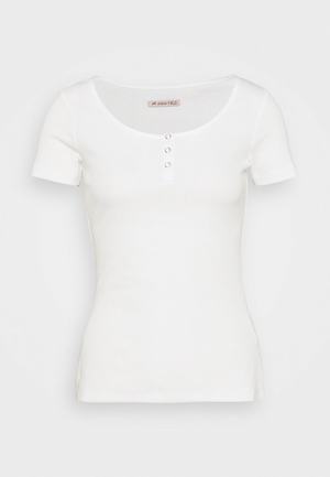 Women's Anna Field BASIC T Shirts White | MQWYARU-85