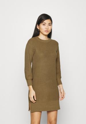 Women's Anna Field Balloon Dress Brown | SBTCDZX-40