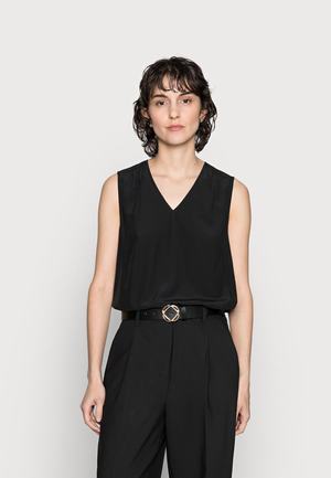 Women's Anna Field Blouse Black | EQHISUF-58