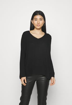 Women's Anna Field Blouse Black | KPQOECG-50