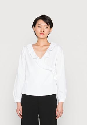 Women's Anna Field Blouse White | CBDFRNO-24