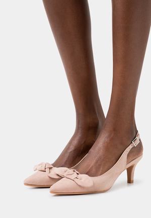 Women's Anna Field Buckle Heels Light Pink | POAZVCY-95