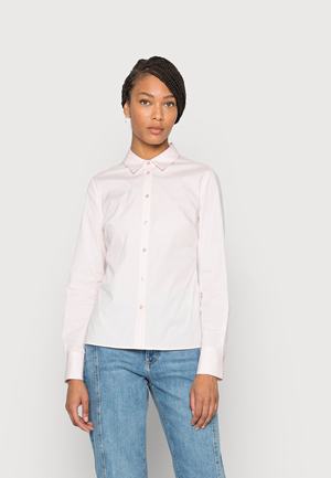 Women's Anna Field Button down Blouse Pink | SCEDIGJ-83