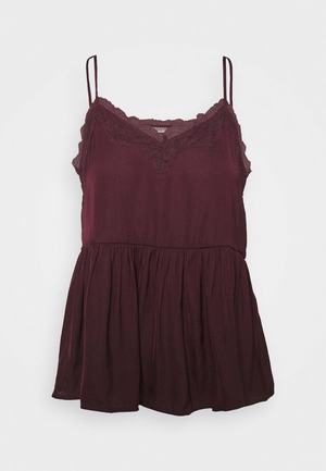 Women's Anna Field CAMI Tops Burgundy | RCPNMZJ-64