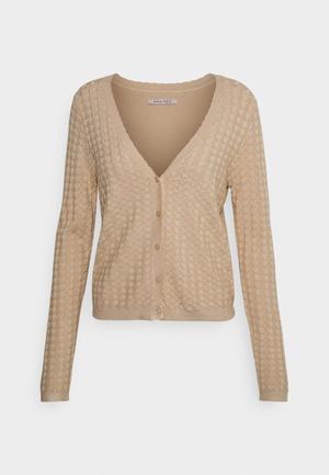 Women's Anna Field Cardigan Beige | JAQFREM-90