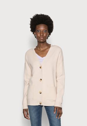 Women's Anna Field Cardigan Beige | ZLOBSNX-42