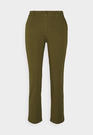 Women's Anna Field Chinos Khaki | OXLCWVT-62