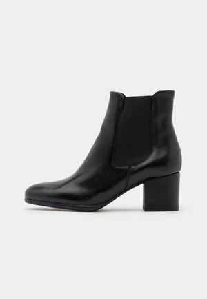 Women's Anna Field Classic Block heel Slip on Ankle Boots Black | JRTHCXF-97