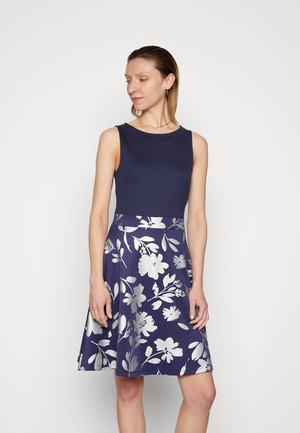 Women's Anna Field Cocktail Party Dress Dark Blue | LJIPZUR-46