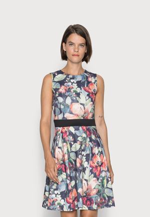 Women's Anna Field Day Dress Dark Blue | HTQFRVE-53