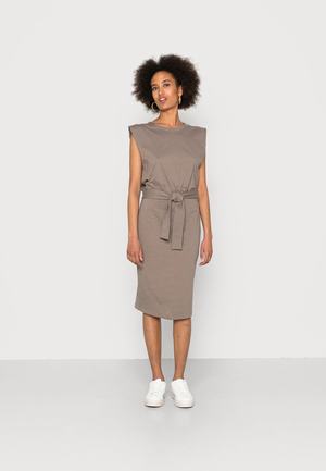 Women's Anna Field Dress Brown | LCUISJV-67