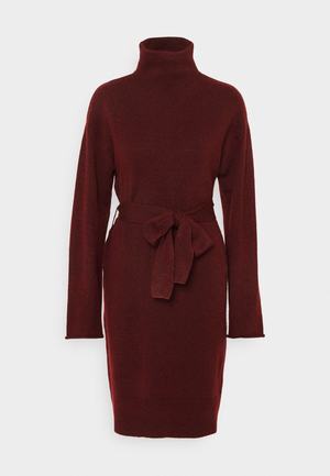 Women's Anna Field Dress Burgundy | CJVIXAN-43