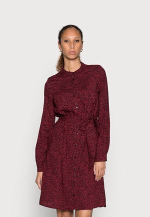 Women's Anna Field Dress Burgundy | ZTVMHFY-23