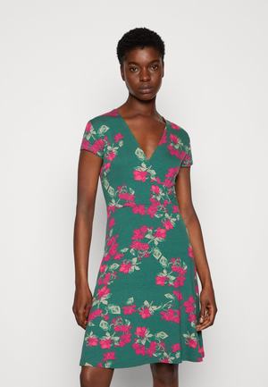 Women's Anna Field Dress Dark Green | XNODCKE-01