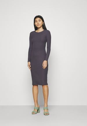 Women's Anna Field Dress Dark Purple | BOWUIEY-39