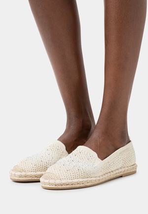 Women's Anna Field Espadrille Flat Slip on Low Shoes Beige | FPKVZID-76