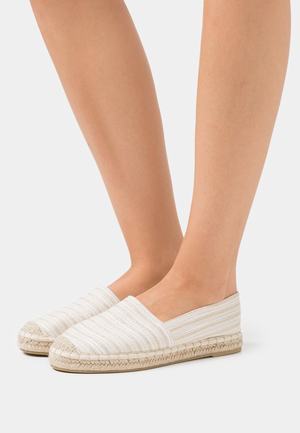 Women's Anna Field Espadrille Flat Slip on Low Shoes Beige | PHFGUBC-32