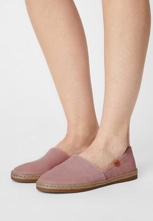 Women's Anna Field Espadrille Flat Slip on Low Shoes Pink | VSMRBIH-28