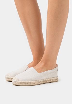 Women's Anna Field Espadrille Flat Slip on Low Shoes Beige | VZYEJAP-28