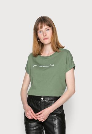Women's Anna Field FRANCESCA Print T Shirts Green | DVZRCWT-57