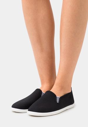 Women's Anna Field Flat Slip on Low Shoes Black | WNUXYPZ-72