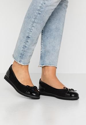 Women's Anna Field Flat Slip on Pumps Black | UIGYLHX-72