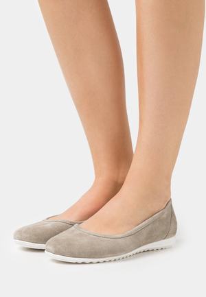 Women's Anna Field Flat Slip on Pumps Grey | DUTQFBY-89