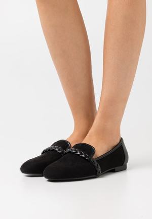 Women's Anna Field Flat Slip on Slip ons Black | BHKZODN-42