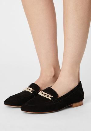 Women's Anna Field Flat Slip on Slip ons Black | EKNLGFI-84