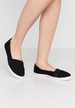 Women's Anna Field Flat Slip on Slip ons Black | LHUAJPM-19