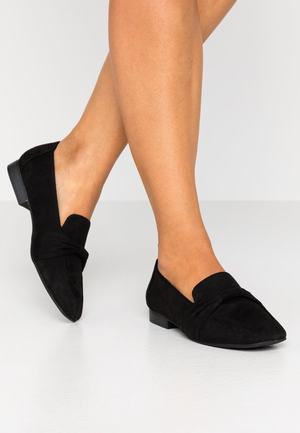 Women's Anna Field Flat Slip on Slip ons Black | PQUMVYG-95