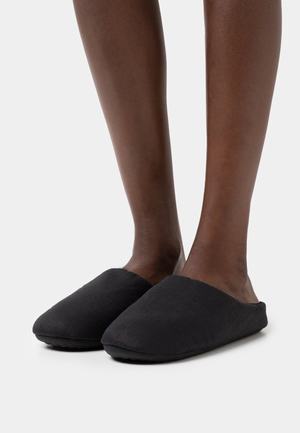 Women's Anna Field Flat Slip on Slippers Black | JYPWQUI-61