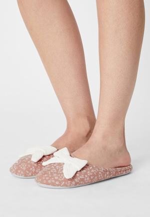 Women's Anna Field Flat Slip on Slippers Light Pink | NOJQRVD-49