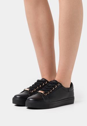 Women's Anna Field Flat Sneakers Black | RWMXIYK-28